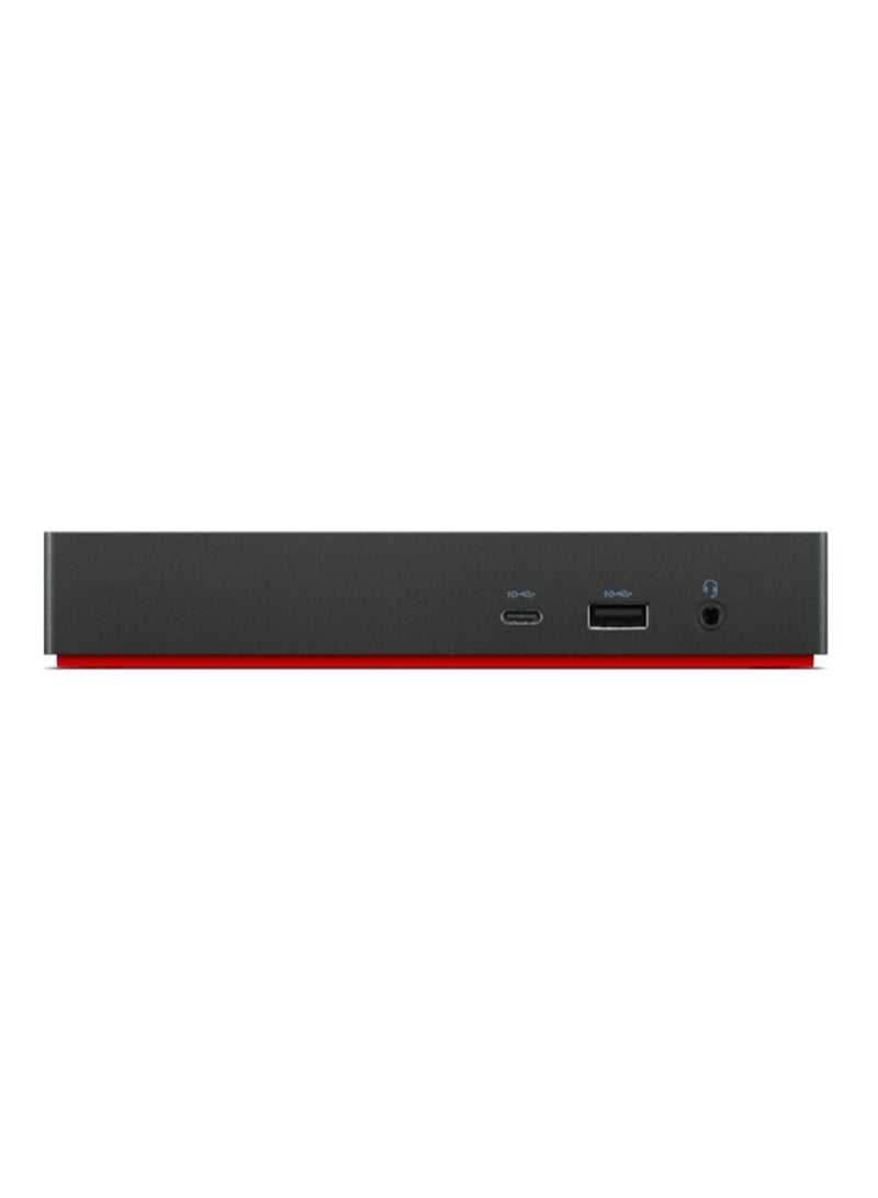 Lenovo - ThinkPad Universal USB-C Dock - 40AY0090 | Black - Image 1