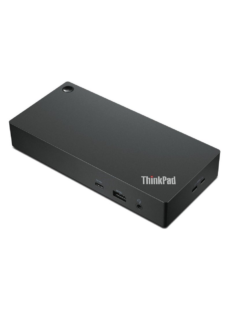Lenovo - ThinkPad Universal USB-C Dock - 40AY0090 | Black - Image 1