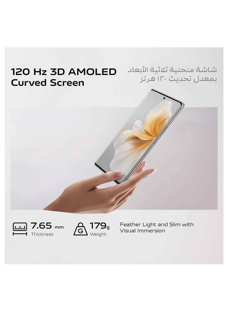 vivo - V30e 5G Dual SIM White 12GB RAM 256GB - Middle East Version - Image 1