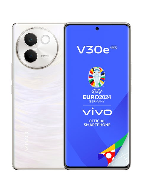 V30e 5G Dual SIM White 12GB RAM 256GB - Middle East Version