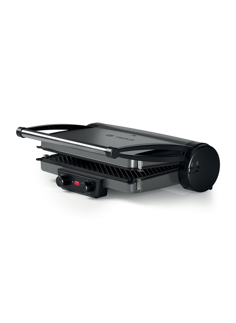 BOSCH Contact Grill 2000 W TCG4215GB Silver - Image 2