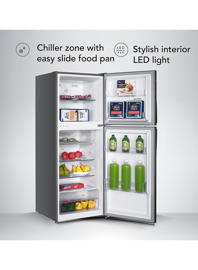 SUPER GENERAL 260L Gross & 197L Net Capacity Double Door Top Mount Refrigerator--Freezer, Total No-Frost, Multi Air Flow, Temperature Control, ‎Reversible Door Hinges SGR260NE - SG Silver/Inox - Image 5
