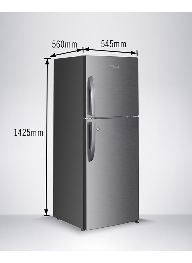 SUPER GENERAL 260L Gross & 197L Net Capacity Double Door Top Mount Refrigerator--Freezer, Total No-Frost, Multi Air Flow, Temperature Control, ‎Reversible Door Hinges SGR260NE - SG Silver/Inox - Image 4