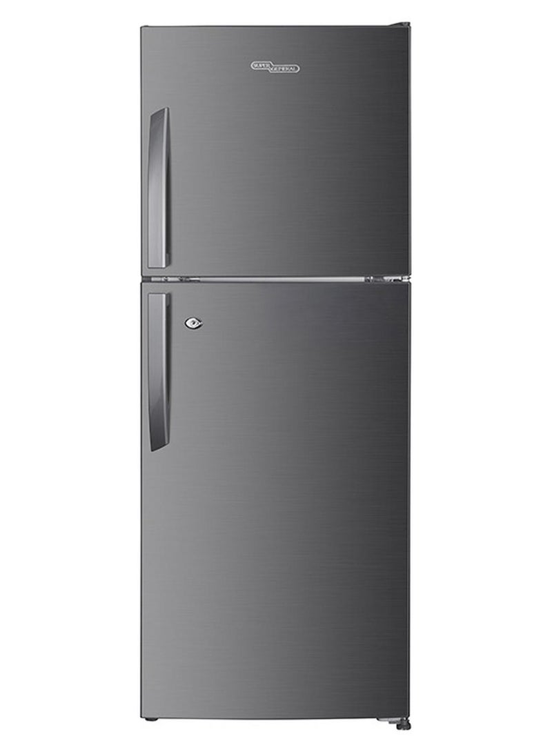 SUPER GENERAL 260L Gross & 197L Net Capacity Double Door Top Mount Refrigerator--Freezer, Total No-Frost, Multi Air Flow, Temperature Control, ‎Reversible Door Hinges SGR260NE - SG Silver/Inox - Image 1