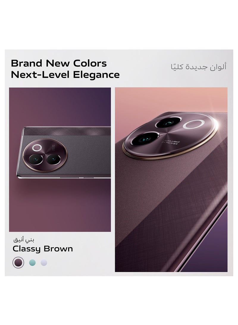 vivo V30e 5G Dual SIM Brown 12GB RAM 256GB 5G - Middle East Version  - Image 2