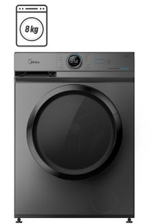 Midea Washing machine 8 KG Silver -MF100W80B/TT- Silver 8 kg MF100W80B/TT silver  - Image 1