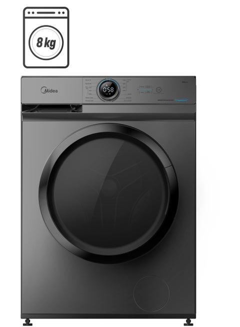 Washing machine 8 KG Silver -MF100W80B/TT- Silver 8 kg MF100W80B/TT silver