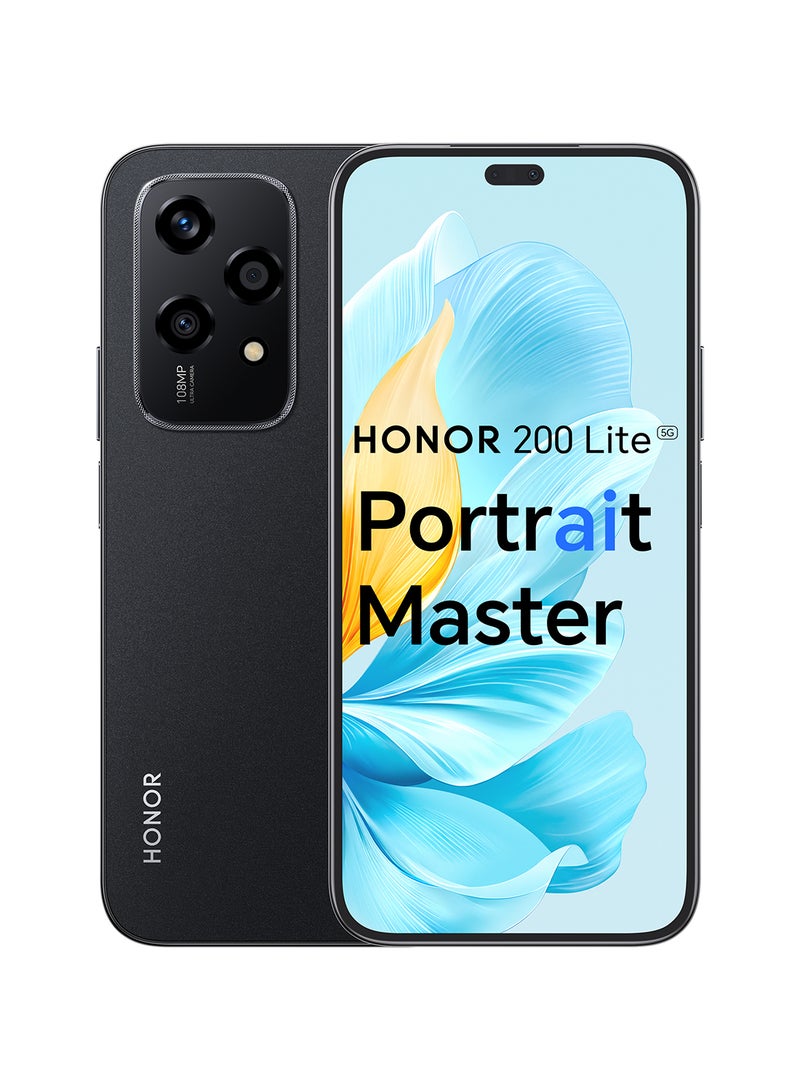 200 Lite 5G Dual SIM Midnight Black 8GB RAM + 256GB With FREE Honor X5e Earbuds And 6 Month Screen Protection - Middle East Version - pnsku/N70073536V/45/_/1716895162/f0706fe0-6c2c-4e5a-ab3a-500d3e90908e