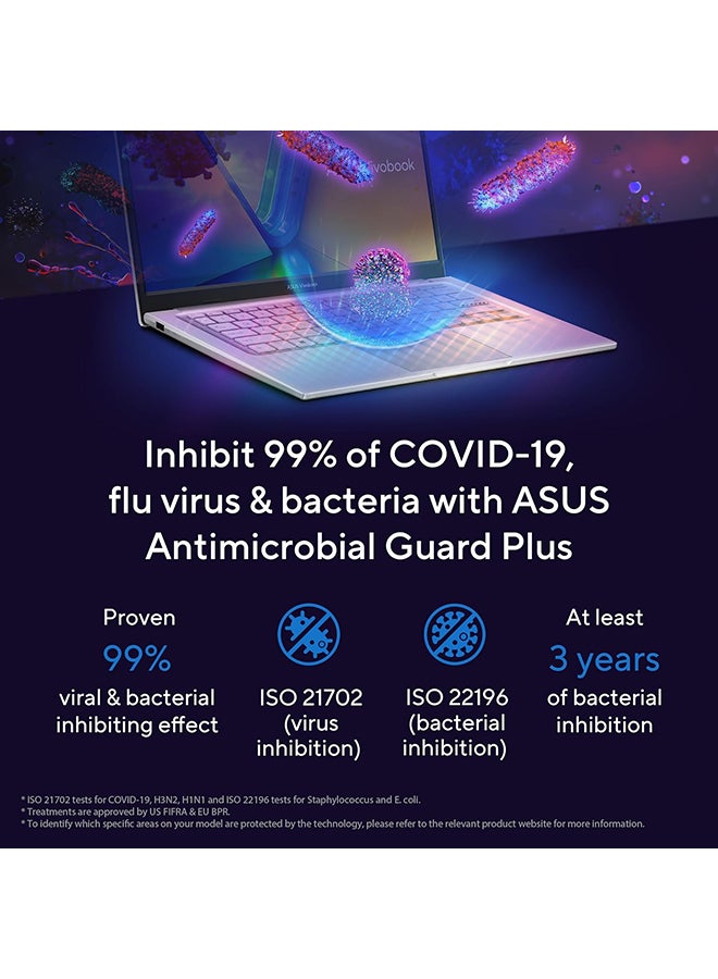 ASUS - X1404ZA-NK271W (Upgraded Version) Laptop With 14-Inch Display, Core i5-1235U Processor/8GB RAM/512GB SSD/Intel UHD Graphics/Windows 11 English Quiet Blue - Image 1