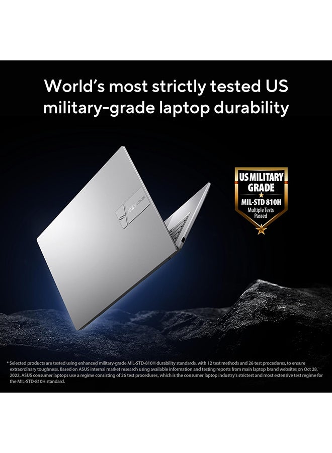 ASUS - X1404ZA-NK271W (Upgraded Version) Laptop With 14-Inch Display, Core i5-1235U Processor/8GB RAM/512GB SSD/Intel UHD Graphics/Windows 11 English Quiet Blue - Image 1