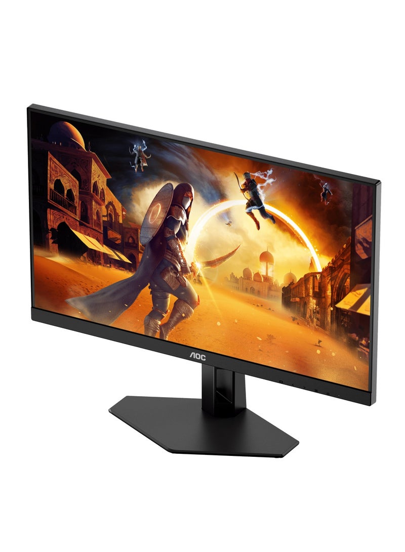 AOC - Gaming Monitor 23.8-Inch (IPS Panel) 24G4E, 1920 x 1080 (FHD), 180Hz Refresh Rate, 0.5ms Response Time, Adaptive Sync, HDMI 2.0 x 1, DisplayPort 1.4 × 1, Flicker-Free & HDR10 Black - Image 1