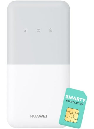Router E5586-326, CAT 4, Portable 4G Low Cost Travel Wi-Fi, Roams on all World Network, with FREE SMARTY SIM White - pnsku/N70073581V/45/_/1716113425/92352cc8-a1c6-494f-a97b-409867f92c01