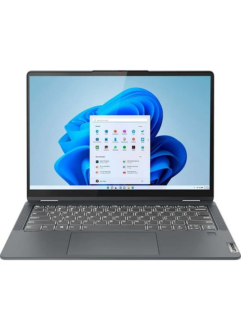Lenovo - Flex 5i (Upgraded Version) Laptop With 14-Inch Display, Core i5-1235U Processor/8GB RAM/512GB SSD/Intel Iris Xe Graphics/Windows 11 Home English Black - Image 1