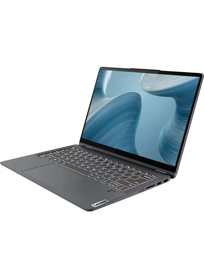 Lenovo - Flex 5i (Upgraded Version) Laptop With 14-Inch Display, Core i5-1235U Processor/8GB RAM/512GB SSD/Intel Iris Xe Graphics/Windows 11 Home English Black - Image 1
