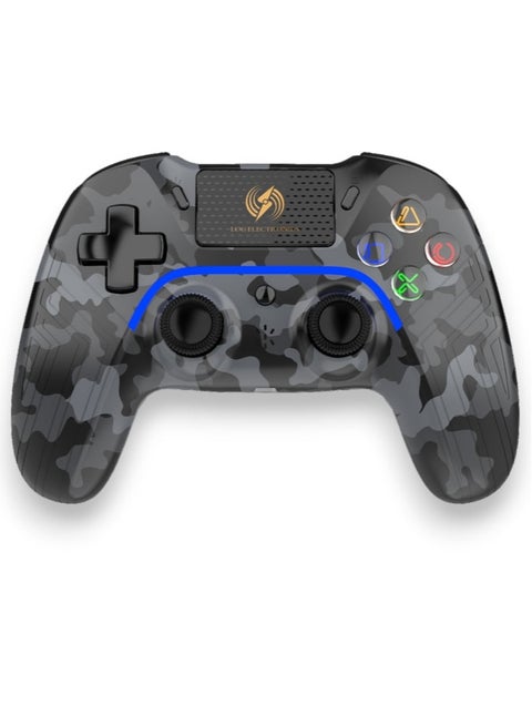وحدة تحكم لاسلكية لأجهزة PS4 وPS3 والكمبيوتر الشخصي وiOS وAndroid