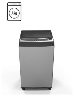 SREEN Top Load Automatic Washing Machine 7 kg SRWM-8TG Grey  - Image 1