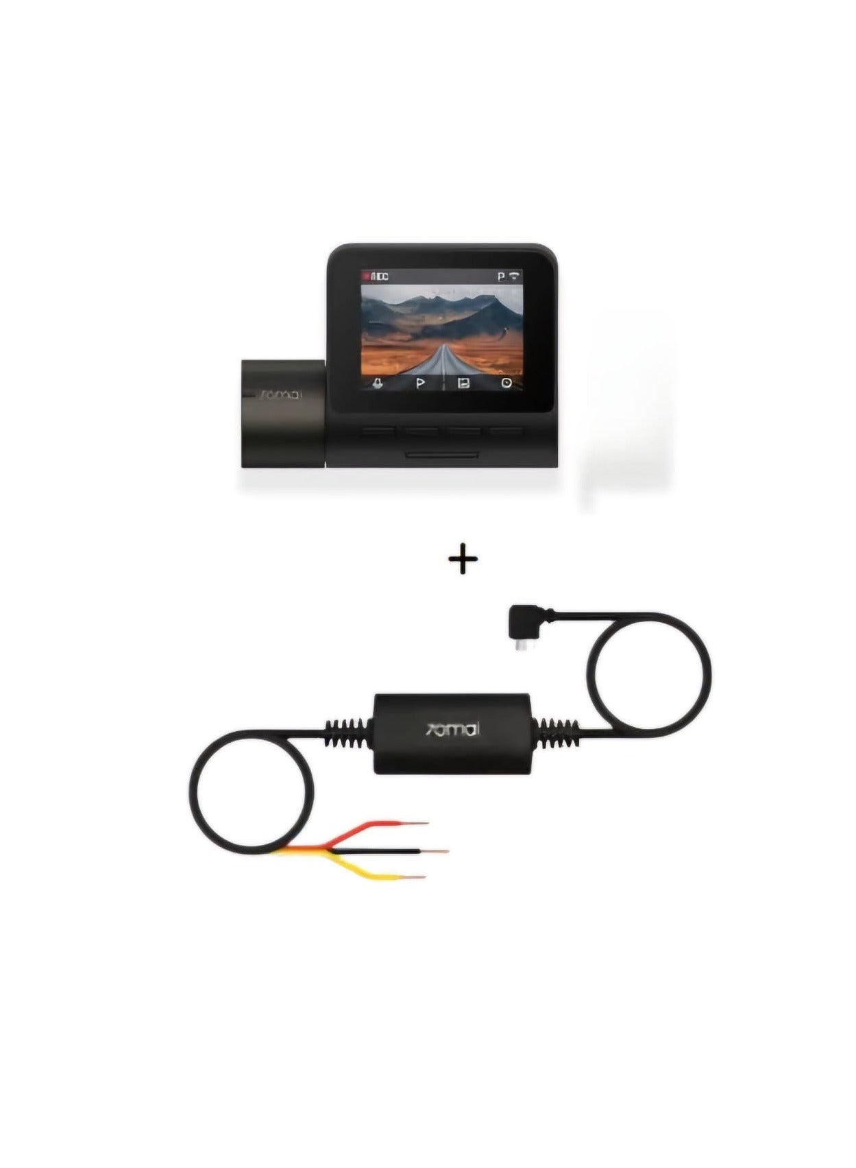 70mai Dash Cam A200 Front With Hardwire Kit Cable Front Cam