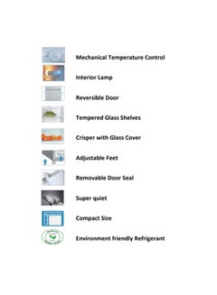 SREEN Refrigerator 5.9 Cuft Defrost Top Mount 168L SRTM218DFW White  - Image 3