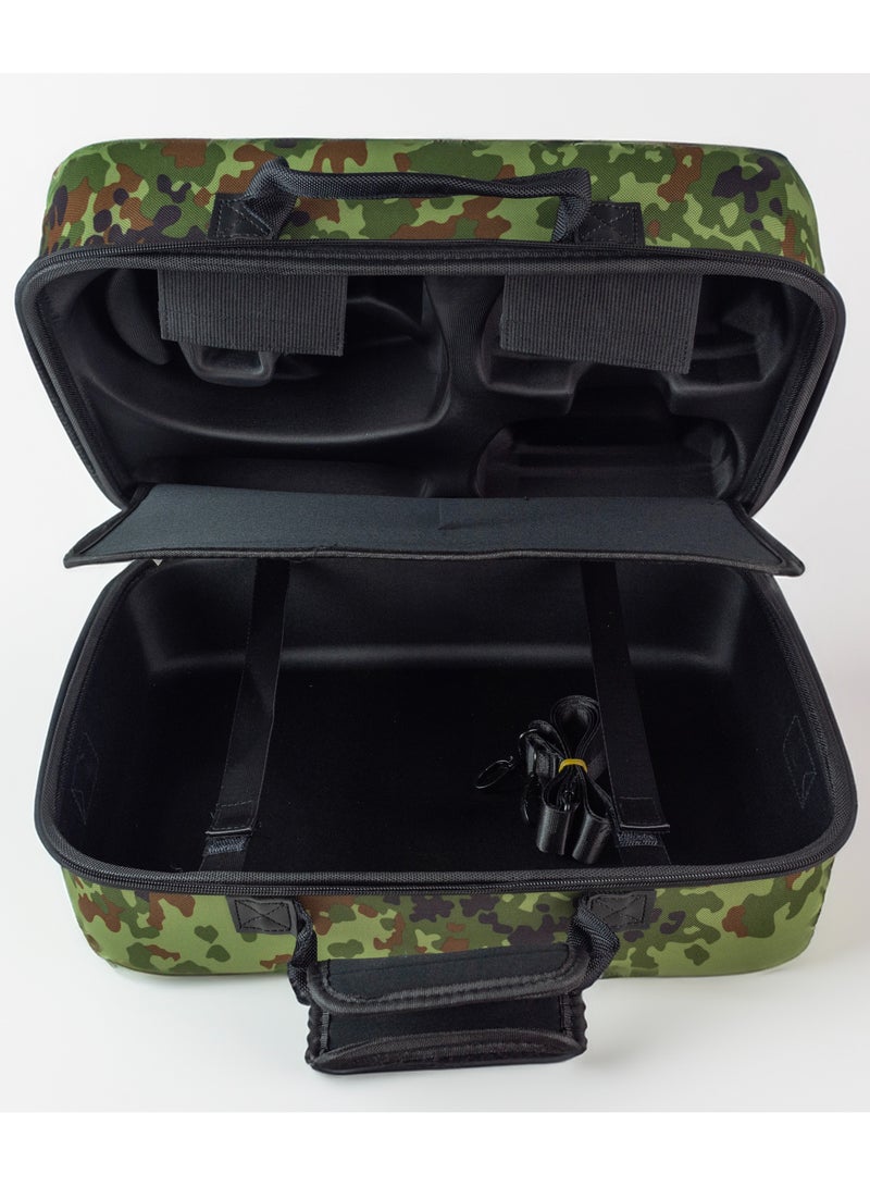 لوج الكترونيكس  حقيبة صلبة لجهاز بلاي ستيشن 5 - أخضر مموه - Image 3