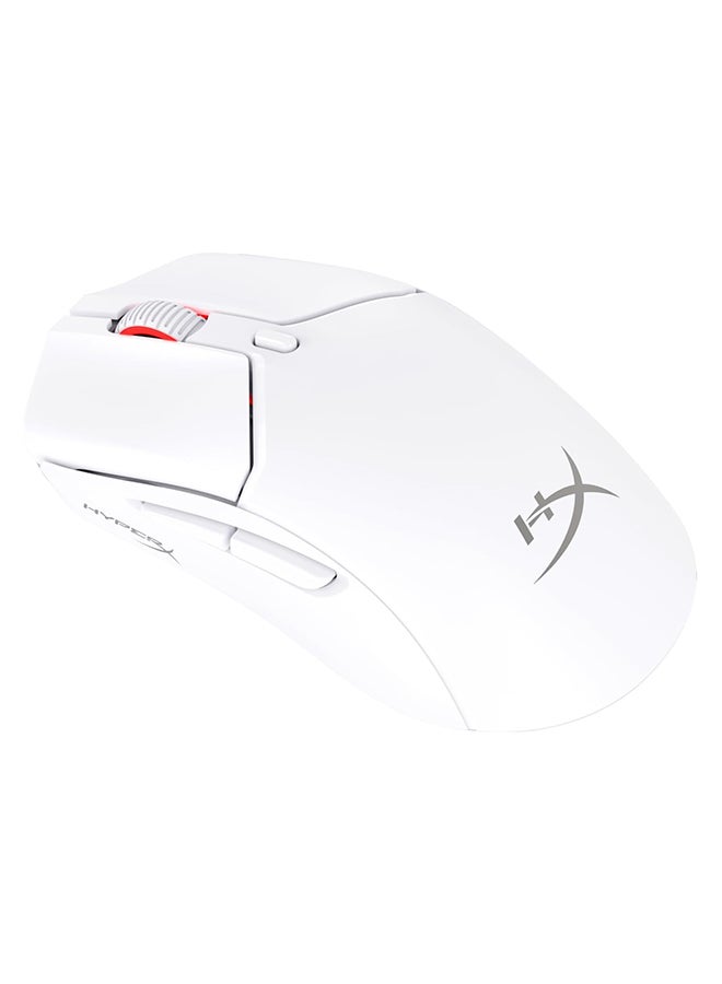 HYPERX Pulsefire Haste 2 Mini Wireless Gaming Mouse, Ultra-Light 59g, 26K Sensor up to 26,000 DPI, Dual Wireless (2.4 GHz & Bluetooth), 100h Battery, 6 Programmable Buttons, White | 7D389AA - Image 1