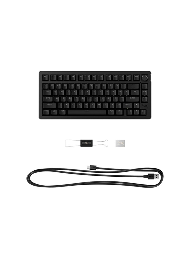 HYPERX - HyperX Alloy Rise 75 Mechanical Gaming Keyboard- AR - Image 1
