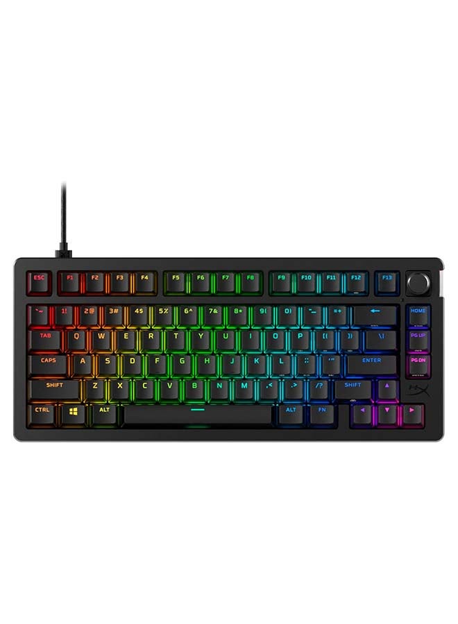 هايبركس لوحة مفاتيح الألعاب الميكانيكية HyperX Alloy Rise 75- AR - Image 1