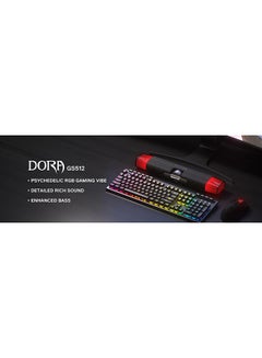 REDRAGON Redragon DORA GS512 Wireless RGB Desktop Speakers, 2.0 PC Computer Stereo Soundbar  - Image 3