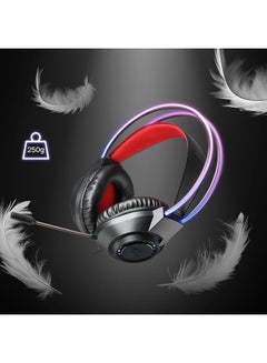 Redragon H231 Scream Wired Gaming Headset, Stereo Surround Sound, 40mm Drivers, Leather Foam Ear Pads, Noise-canceling Microphone, Multi-Platforms Headphone, Works with PC/PS4/5/NS/Xbox-one, Black - pnsku/N70073677V/45/_/1716184528/19cc6318-5cb5-4fa1-b4bf-648f67138292