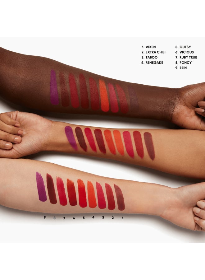 MAC - Locked Kiss 24hr Lipstick, 1.8g 52 Vixen - Image 1