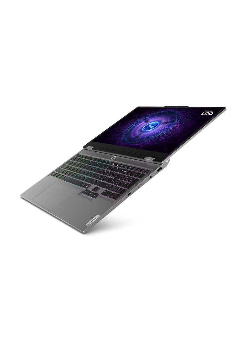 Lenovo - LOQ-15-83GS00ANPS Laptop With 15.6-Inch Display, Core i5-12450HX Processor/32GB RAM/1TB SSD/6GB Nvidia Geforce RTX 4050 Graphics Card/Windows 11 English Luna Grey - Image 1