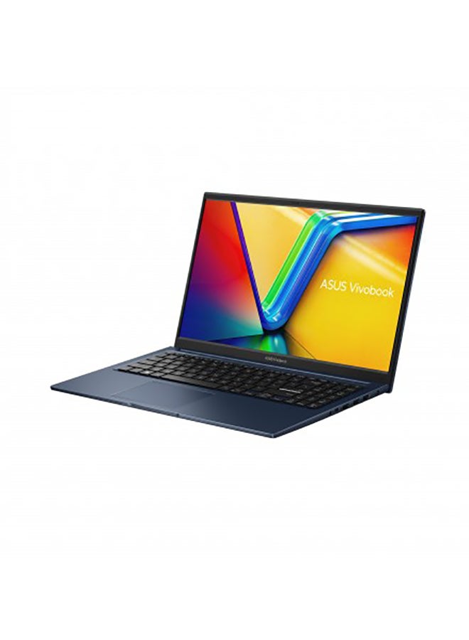 Vivobook X1504ZA-BQ362 Laptop With 15.6-Inch Display, Core i7-1255U Processor/8GB RAM/512GB SSD/Intel UHD Graphics/Windows 11 English Quiet Blue