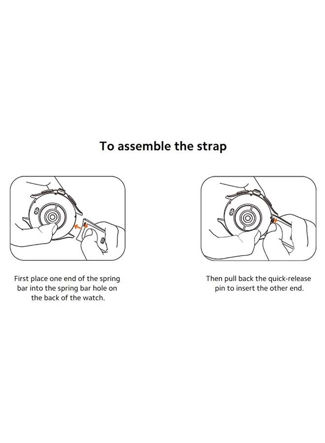 Xiaomi - Watch Strap For S3, Watch S1 Pro, Watch S1, Watch S1 Active, Watch 2 Pro, Watch 2 Chrome Yellow - Image 1