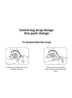 شاومي Watch Strap S3، Watch S1 Pro، Watch S1، Watch S1 Active، Watch 2 Pro، Watch 2  - Image 5