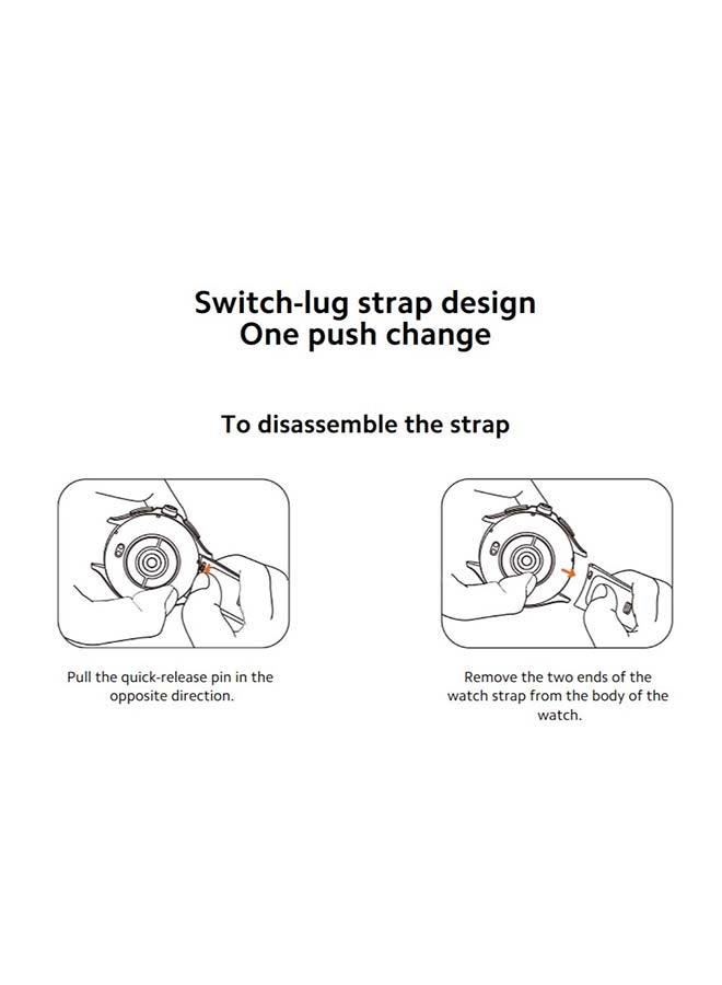 Xiaomi - Watch Strap For S3, Watch S1 Pro, Watch S1, Watch S1 Active, Watch 2 Pro, Watch 2 Chrome Yellow - Image 1
