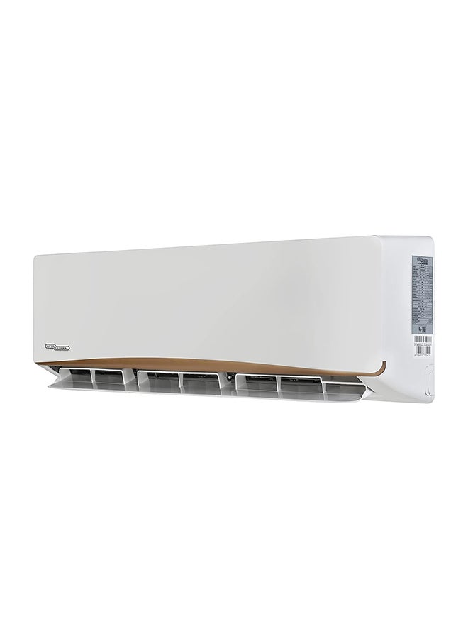 SUPER GENERAL - Split Air Conditioner, 18000 BTU, Rotary Compressor, Auto Restart, Gold Fin, 4-Way Swing - 115.5 x 41.5 x 31.5 cm, 1 Year Warranty 1500 W SGS195AE White - Image 1