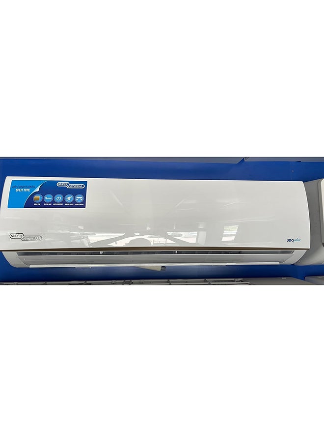 SUPER GENERAL - 1.5 Ton Split Ac R410Gas With  Rotary Compressor Auto Restart And Sleep Mode 1500 W ‎SGS181AE White - Image 1
