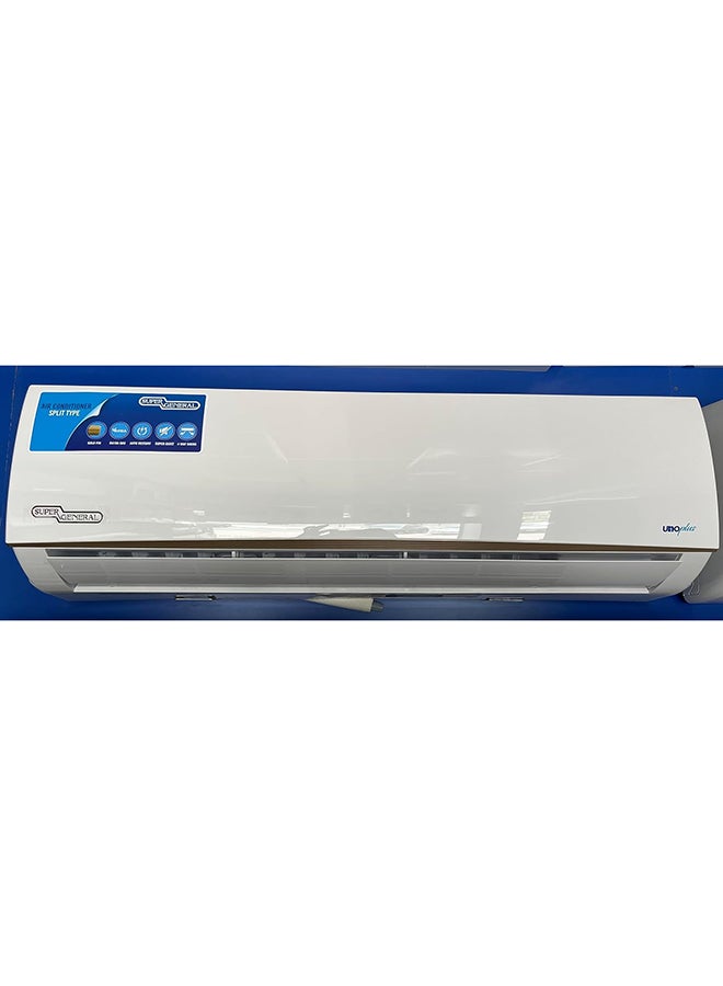 SUPER GENERAL - 1.5 Ton Split Ac R410Gas With  Rotary Compressor Auto Restart And Sleep Mode 1500 W ‎SGS181AE White - Image 1