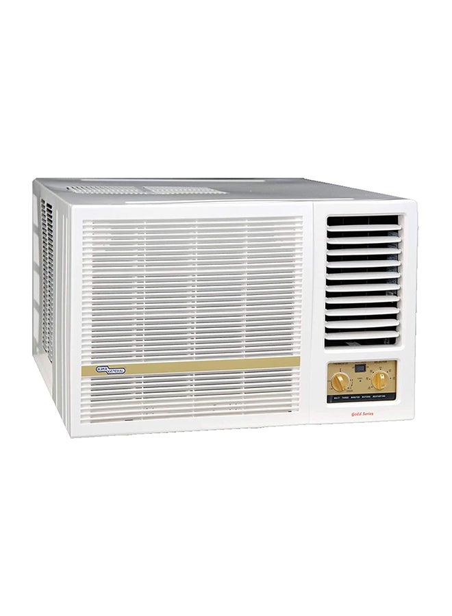 SUPER GENERAL Window Air Conditioner, 18000 BTU, Reciprocating Compressor 74.6 x 81.5 x 51.5 cm, 1 Year Warranty 1500 W SGA183NE White 