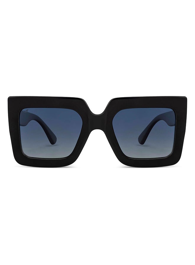 VINCENT CHASE Polarized 100% UV Protection Full Rim Rectangular Stylish Sunglasses VC S14537  - Image 2