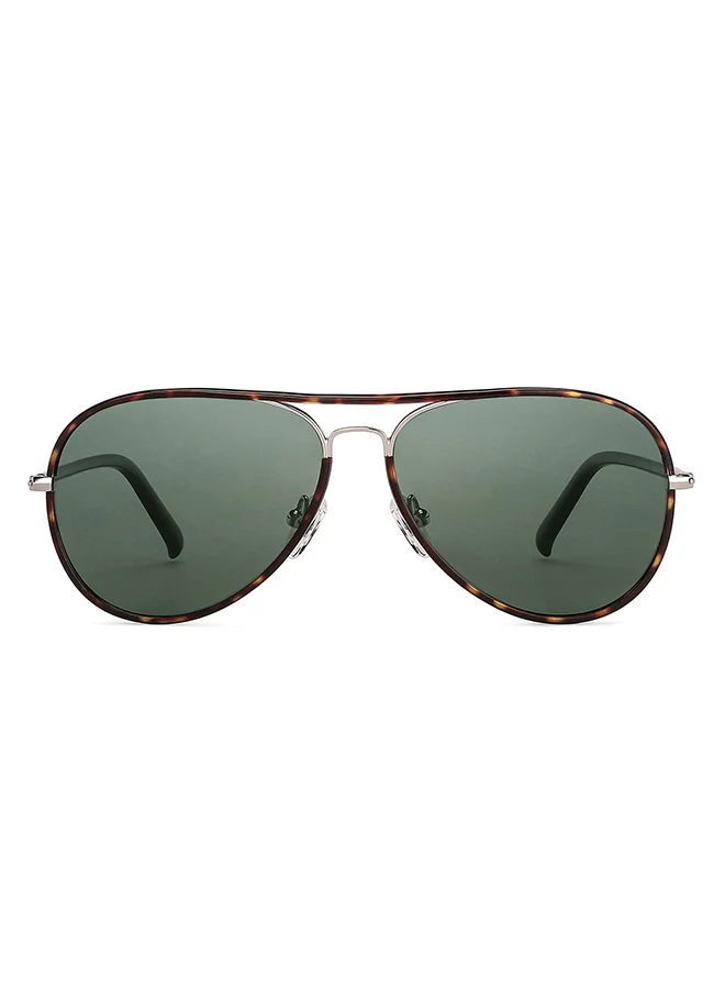 John Jacobs Polarized And UV Protected Full Rim Aviator Stylish & Premium Polarized Sunglasses Unisex JJ S13894
