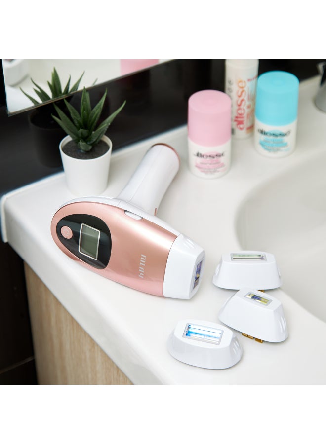 MLAY T3 IPL Hair removal - Skin Rejuvenation - Acne Treatment - Rose Gold - Image 4