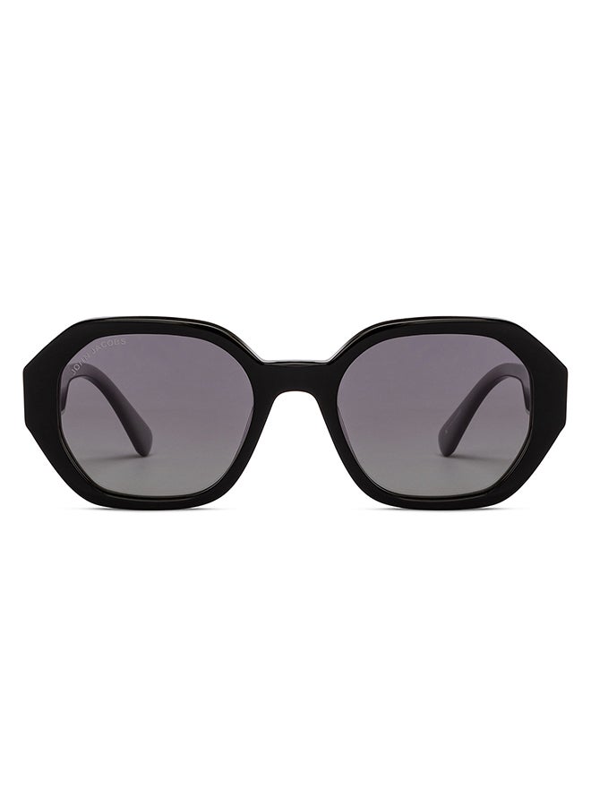 John Jacobs Full Rim Hexagonal Stylish & Premium Polarized UV Protected Sunglasses JJ S15563  - Image 2