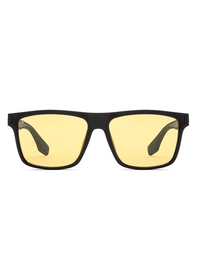 VINCENT CHASE Night Riding Sunglasses With Light Glare Reduction Technology Large Full Rim Square 100% UV Protected VC S16956  - Image 2