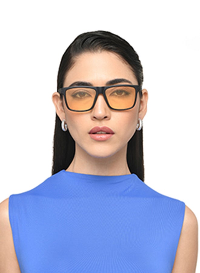 VINCENT CHASE Night Riding Sunglasses With Light Glare Reduction Technology Large Full Rim Square 100% UV Protected VC S16956  - Image 4