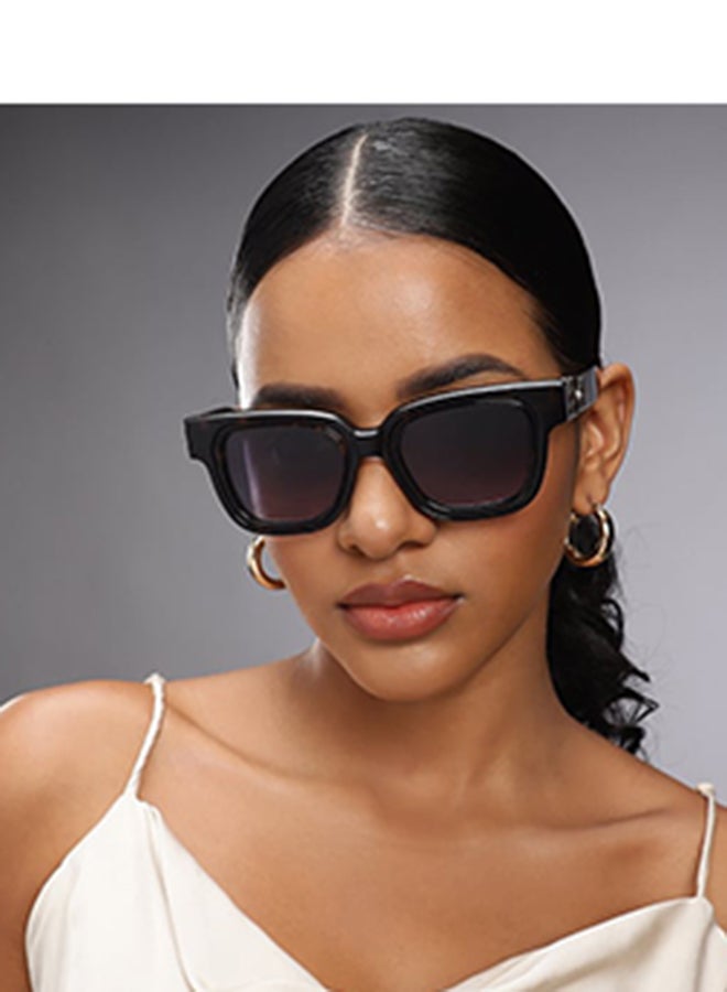 John Jacobs - Women's Masaba Collection Full Rim Square Stylish & Premium Sunglasses 100% UV Protected JJ S15787 - Image 1