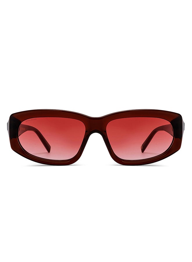 John Jacobs Full Rim Rectangular Stylish & Premium Sunglasses 100% UV Protected Unisex Extra Wide JJ S16446  - Image 2