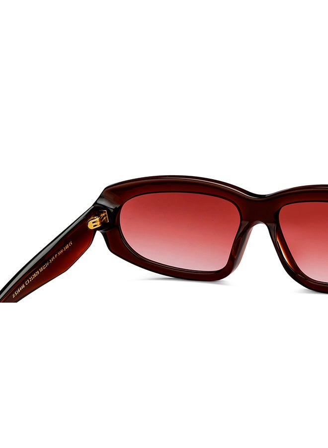 John Jacobs Full Rim Rectangular Stylish & Premium Sunglasses 100% UV Protected Unisex Extra Wide JJ S16446  - Image 4