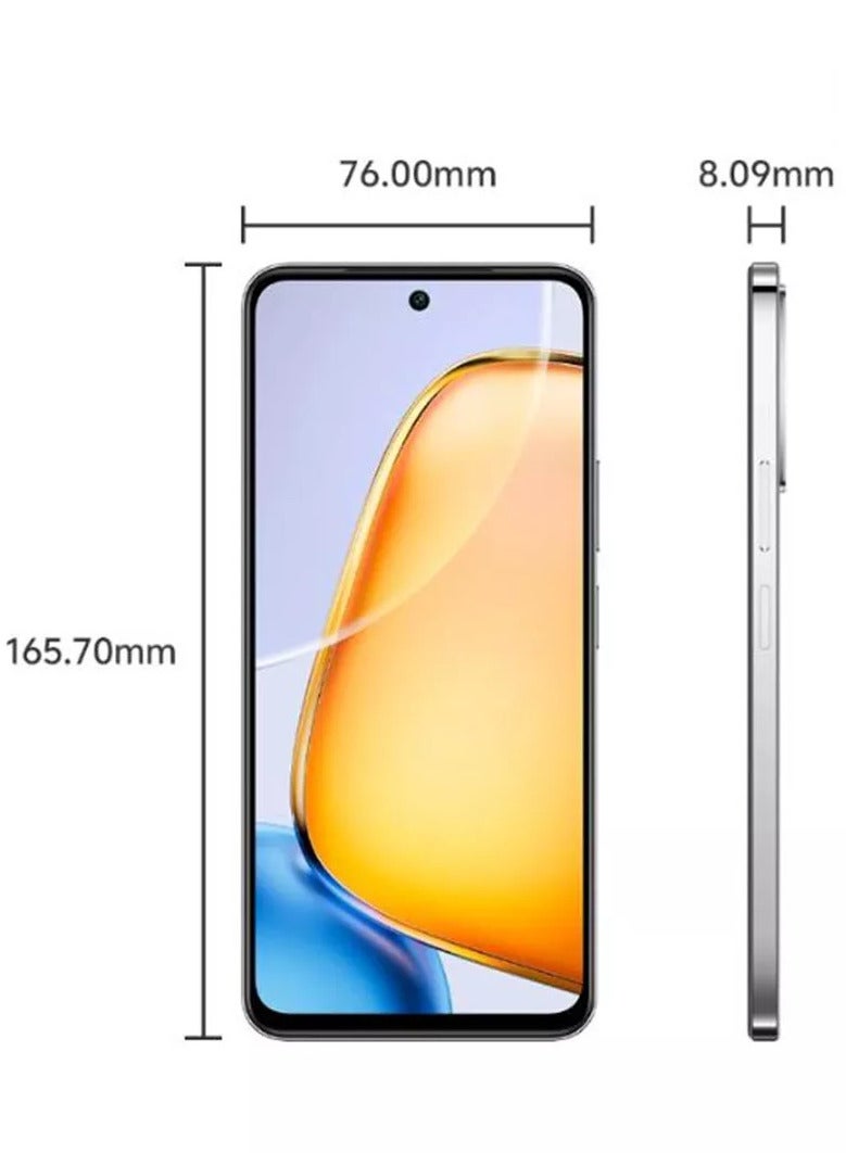 فيفو Y200i 12GB RAM Expandable Up To 24GB, 256GB Storage, Thin & Light, 6000mAh Battery, 44W Fast Charging, 120Hz Screen, 6.72" Display, Snapdragon 4, 50MP Camera White China Version - Image 2