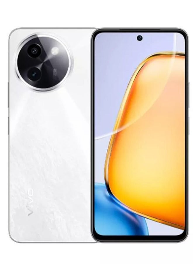 فيفو Y200i 12GB RAM Expandable Up To 24GB, 256GB Storage, Thin & Light, 6000mAh Battery, 44W Fast Charging, 120Hz Screen, 6.72" Display, Snapdragon 4, 50MP Camera White China Version - Image 1