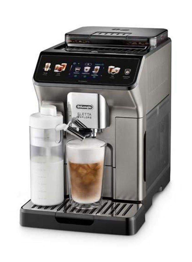 De'Longhi Eletta Explore Cold Extraction Technology 1.8 L 1450 W ECAM450.86.T Silver/Black - Image 3
